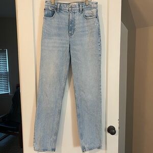 ABERCROMBIE 90s STRAIGHT JEANS Sz 28L